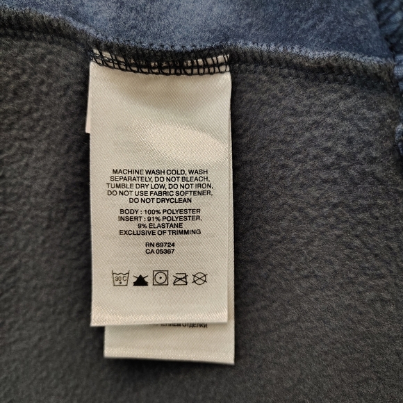 Columbia Men's Fleece ½ Zip Pocket Winter Sweater, XL, grey. - Picture 14 of 16